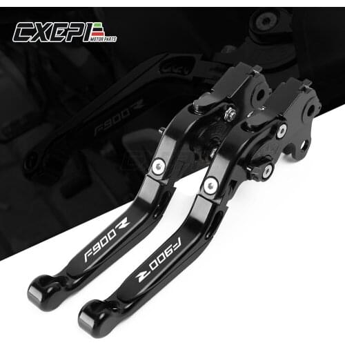 For BMW F900R F900 R F 900R 2019 2020 2021 Motorcycle Accessories CNC Adjustable Folding Extendable Brake Clutch Lever With logo