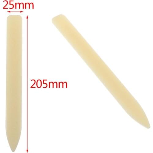 Handmade Leathercraft Accessories 20.5CM Plastic Folder Tool For Scoring Folding Creasing Paper Leather Crafts