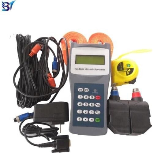 Clamp On Sensor Hand Held Ultrasonic Flowmeter Water Ultrasonic Flow Meter with RS485