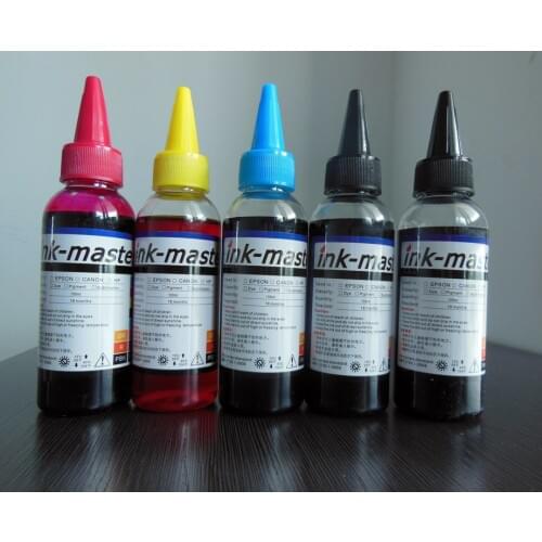 Vilaxh 364 100ml Dye ink Replacement For HP 364XL For Photosmart D5400 D7500 B109 B110 C5300 C6300 printer