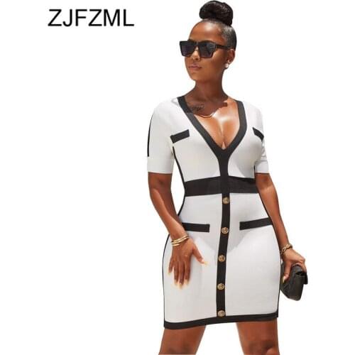 Платья с коротким рукавом ZJFZML ZZ China At AliExpress