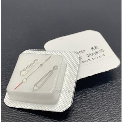 1 Set Silver Watch Hands Hour Minute Second Needles For ETA2824-2 Watch Movement Replacment Watches Repair Tool Parts
