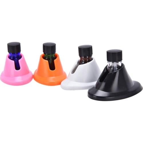 1pc Nail Polish Hold 4 Colors DIY Silicone Nail Polish Holder Showing Shelf Salon Nail Art Bottle Stand