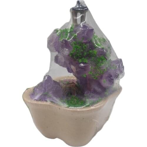 1pcs Natural Crystal Tree Amethyst Quartz Lucky Tree Decoration Slices Mineral Stone Home Decor Christmas