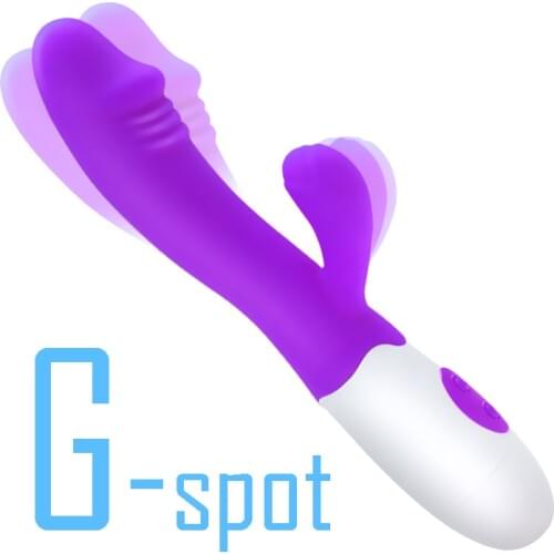 10 Frequency Vibration G Spot Clitoral Stimulator Elegant Dildo Vibrator Dual Motors Rabbit Vibrator Sex Toys For Women