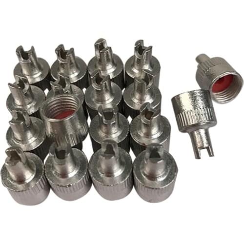 8PCS 16PCS 20PCS 40PCS Slotted Head Valve Stem Caps with Valve Core Remover Tool for Car Motorcycle Dust Cover Auto Accessory