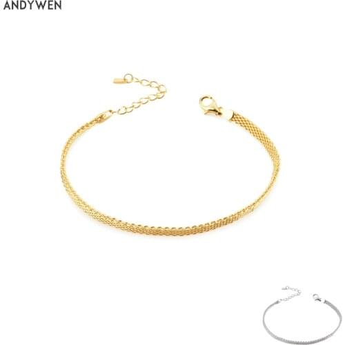 Плетеные браслеты ANDYWEN China At AliExpress