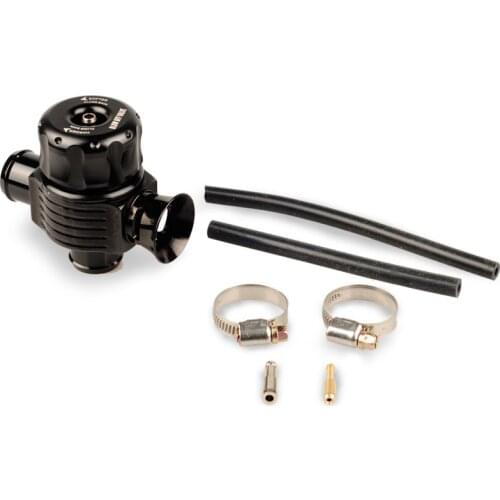 Auto Universal 25mm Turbo Blow Off Valve Kit BOV Dump Valve Wastegate Turbo Valve Adjustable Aluminium Alloy Bilateral Vent BOV