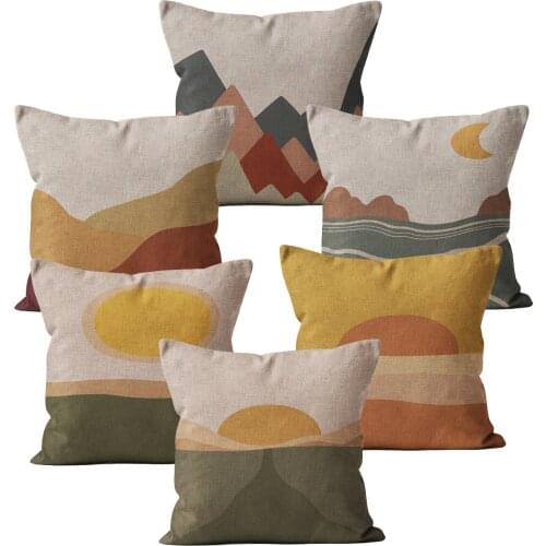 Scandinavian Style Decorative Pillows Case for Sofa Cushion Cover 45x45 40*40 Decor Home for Bed Linen Throw Pillowcase