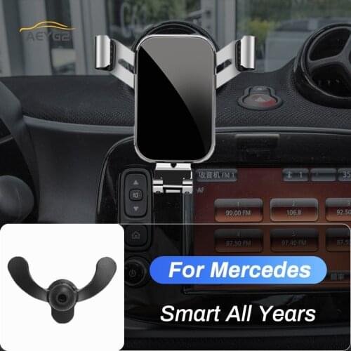 For Mercedes Benz Smart 451 Fortwo 453 Forfour Car Mobile Phone Holder Air Vent Mount Special Navigation Bracket Gravity Stand