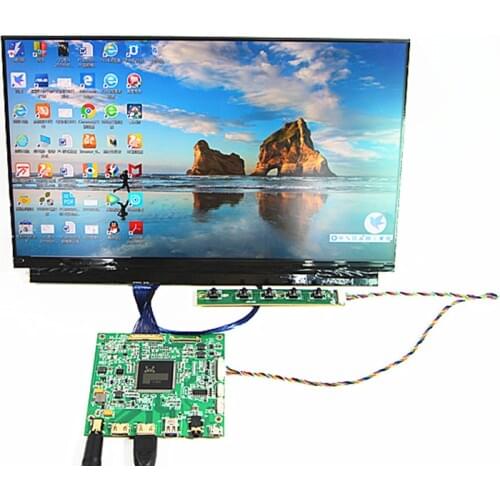 DP+2mini HDMI+Audio LCD driver board+12.5 inch LCD panel LQ125D1JW34 3840 * 2160 4K LCD DYI kits for Raspberry Pi 3B 2