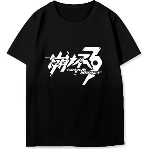 Game Honkai Impact 3 t shirt plus size tops tees summer tops mens short sleeve tshirt streetwear t-shirt boys clothes
