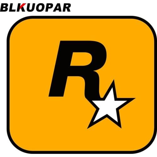 BLKUOPAR for 13cm x 12cm for Rockstar Games Car Stickers Vinyl Sticker Graffiti Sticker Waterproof Occlusion Scratch Decals