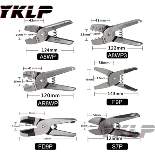 Air Scissors Shears Cutter Head Nipper Pneumatic Crimping Pliers Tool Part for Terminal AR8WP A8WP3 A8WP HS-30 Body 1Pc