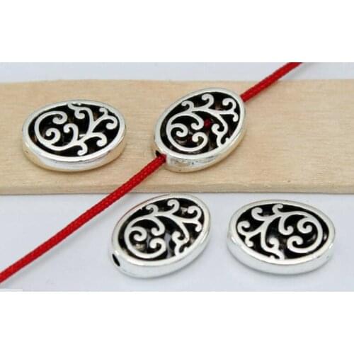 20pcs/lot Tibetan Silver life Tree spacer Loose Bead Spacer Beads Connectors for DIY Jewelry Making bracelet fg54g