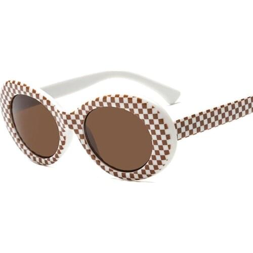 Bohosco Fashion Metal Curved Temples Sunglasses Women Luxury Round Lens Lady Girl Sun Solar Glasses Female UV400