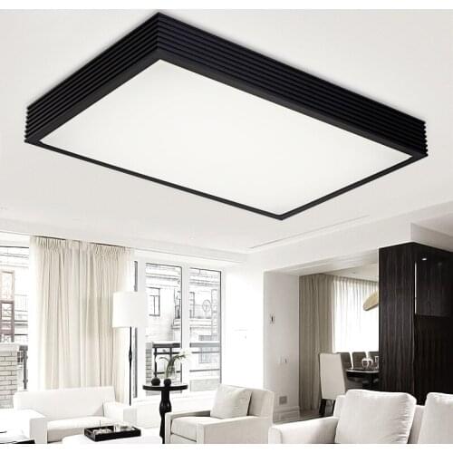 Modern office lighting rectangular bedroom modern minimalist living room lamp Ceiling lamp LED Aluminum Ceiling creative BG10