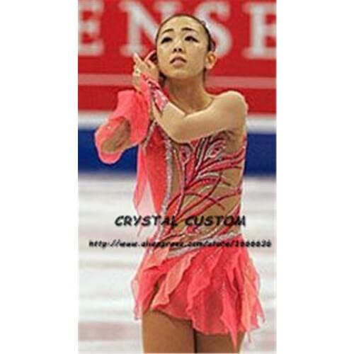 Custom Made to Fit Ice Skating Dresses Graceful New Brand Figure Skating Dresses For Competition DR4264