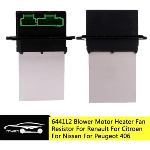 Air Conditioning Blower Resistor for Nissan Tiida Livina for Citroen for Renault Megane Scenic Clio for PEUGEOT 207 607 6441L2