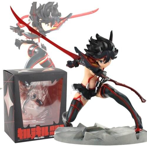 15cm Kill La Kill Matoi Ryuuko Kamui Senketsu 1/8 Scale Figure Toys PVC Battle Figurine Model Doll