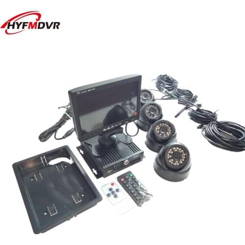 4CH mdvr monitoring manufacturers direct aviation head interface equipment vehicle mobile DVR a full set of NTSC/PAL standard