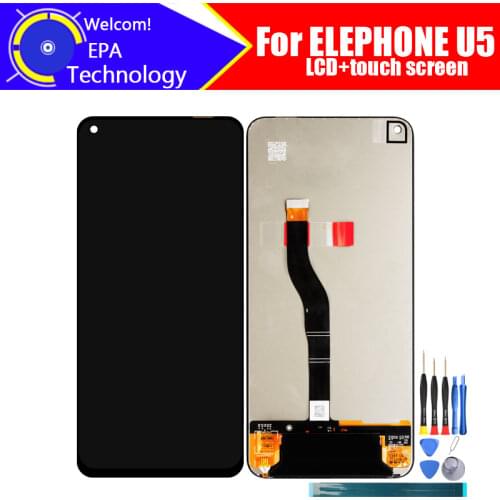6.4 inch Elephone U5 LCD Display+Touch Screen Digitizer Assembly 100% Original New LCD+Touch Digitizer for ELEPHONE U5+Tools