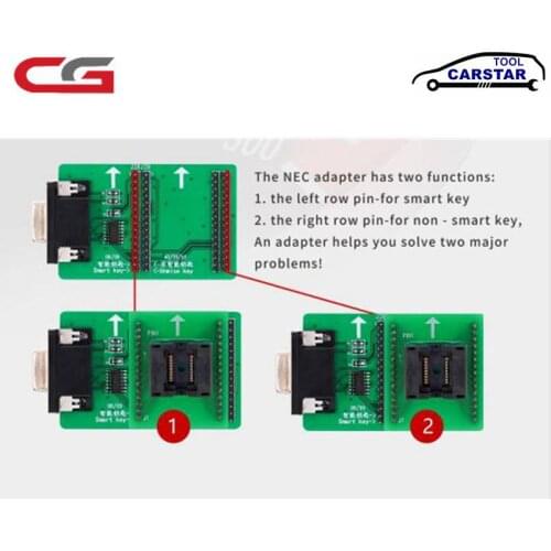NEW ARRIVALS CGMB NEC Adaper For CGDI MB Key Programmer Supports Erase and Read&Write More Faster Convinent and Efficient