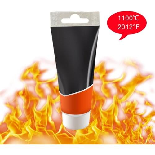 Car Exhaust Pipe Repair Glue Sealant High Temperature Pipe Repair Glue Sealant Leaks Stop Air Leak Repair Kit Adhesives Fillers