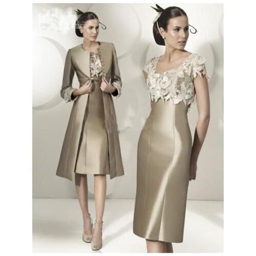 Free shipping vestido de madrinha 2016 new fashion Plus size lace custom long sleeves wedding party mother of the bride dresses