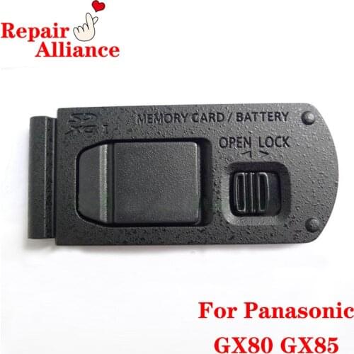 Black new Battery Cover Door Lid Repair Parts For Panasonic Lumix DMC-GX80 GX80 GX85 GX7MK2 camera