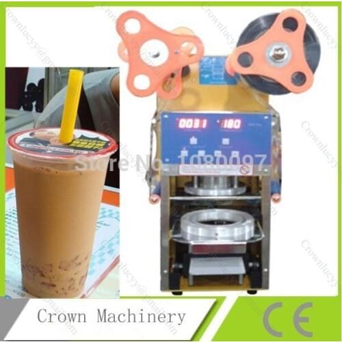 Digital Automatic Cup Sealing Machine For Bubble Tea