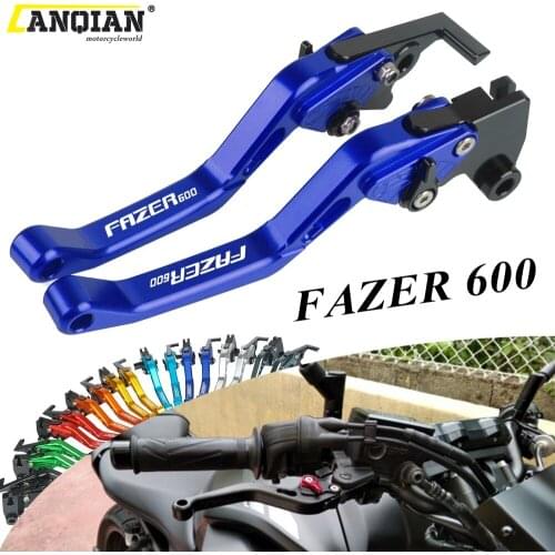 For YAMAHA FAZER600 FZ6S FZ6N FZ6R FZ6FAZER 2004 2005 2006 2007 2008 2009 2010 Motorcycle Aluminum Adjustable Brake Clutch Lever