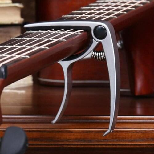 Guitar Capo Aluminium Alloy Metal Quick Change Clamp Key Acoustic Classic Guitar Capo