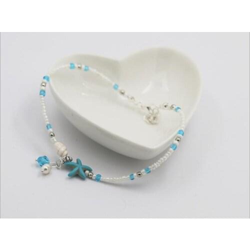 Fashion New Products Yoga Beach Conch Starfish Pendant Beads Bracelet Bracelet