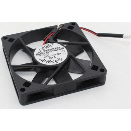 New AD0812HS-D70 For Adda 8015 12V 0.18A 8CM 80mm Power Supply Cases Mute Cooling Fan