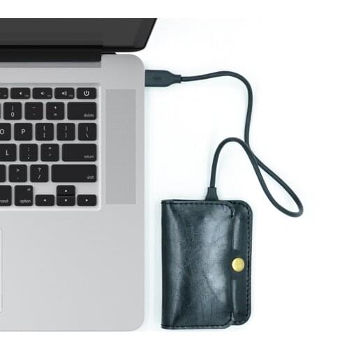 New Carrying Case Bag High Quality PU Leather HDD Bags Cases for Samsung Portable SSD T3 T5 T7