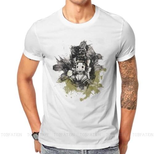 Octane Fashion TShirts Apex Legends Bloodhound Gibraltar Titanfall RPG Male Graphic Fabric Tops T Shirt Round Neck Oversized