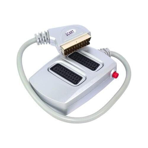 SCART DISTRIBUTOR 2 Lİ SİLVER BUTTON (ELEKTROMER)* HEY