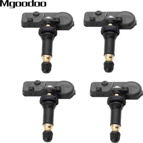 Mgoodoo 4PCS Car Tire Pressure Monitor System TMPS Fit For Peugeot For Citroen 9811536380 9673860880 433Mhz 307 T5 308 T7