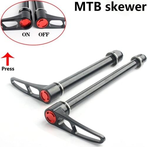 Thru Axle skewer alloy Material mountain bike 15*100mm/12*142mm frame mtb alloy mtb skewer 171g
