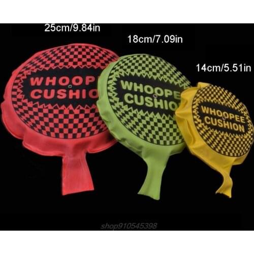 Fun Farting Whoopee Cushion Self Inflating Fart Balloon Gag in Polybag Hallween Funny Party Toy A09 21 Dropshipping