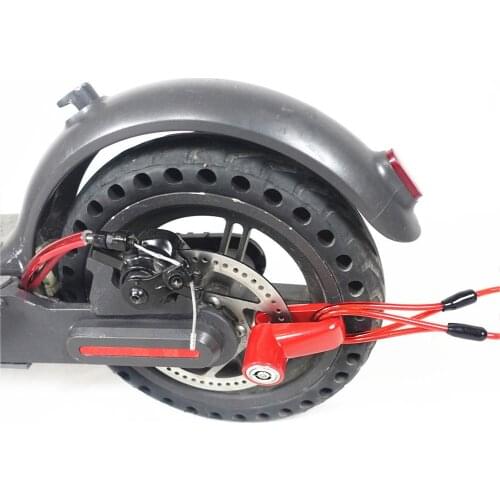 Disc Brake Lock Anti-theft Lock for Xiaomi Mijia M365/Pro Electric Scooter Skateboard Wheels Lock Spare Parts Accessories