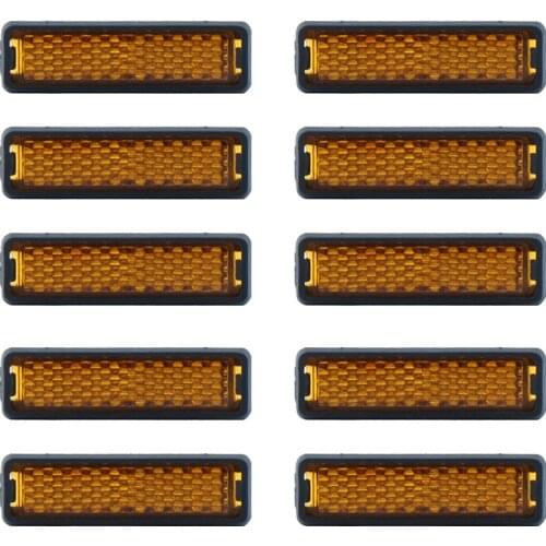 10pcs Cycling Foot Pedal Reflector Biking Cycling MTB Mountain Rode Bike Light