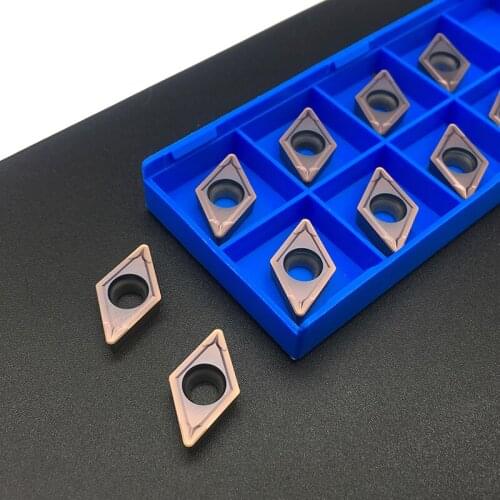 10pcs high quality DCMT11T308 PC9030 NC3020 Internal turning tool metal Lathe tool tungsten carbide DCMT 11T308 turning insert