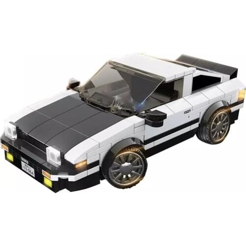 2021 NEW Speed Champion serise Initial D AE86 Famous Supercar Race Racing Car Sports Building Blocks Bricks Kits Model