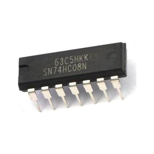 50PCS SN74HC08N 74HC08 7408 74HC08N Quadruple 2-Input AND Gate DIP-14 New and Original