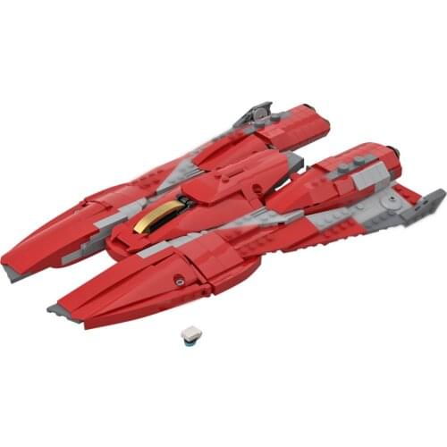 638Pcs MOC-71457 1/250 Mamba Space Wars Sci-fi Warships Building Blocks Kits (Licensed Designed by TheRealBeef1213)