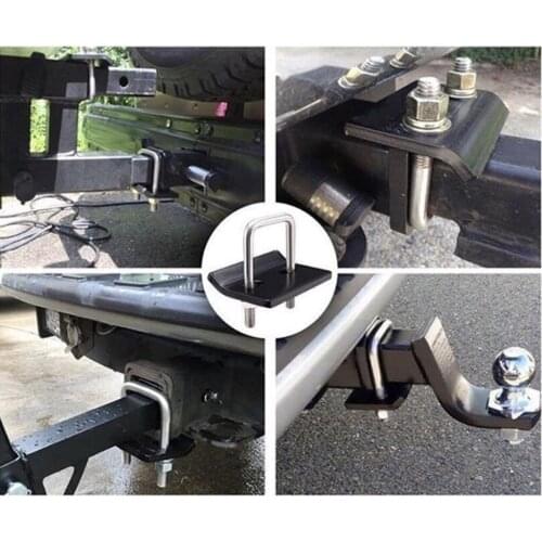 Automotive Hitch Tightener for 1.25" and 2" Hitches - Heavy-Duty, Easy-Install, No-Rust