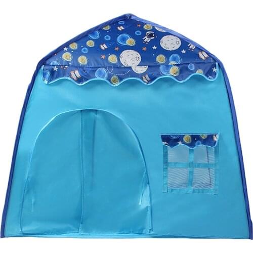 Kids Space Castle Playing Tent With Windows Indoor Princess Indoor Playing Playhouse Tent Gift For Children