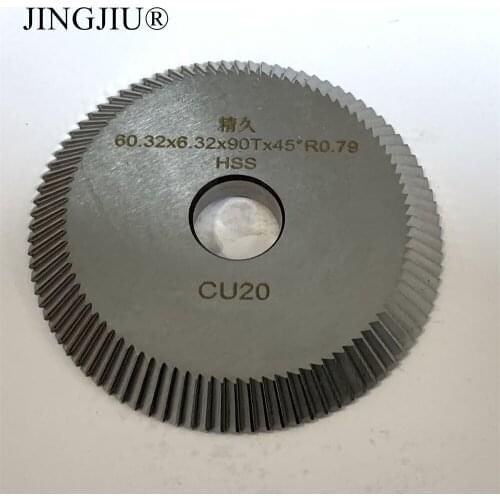 Optional)Milling Cutter with radius CU20 for ILCO 040 & Curtis 2100,2200,3100, 3200 Key Machines(2pcs)